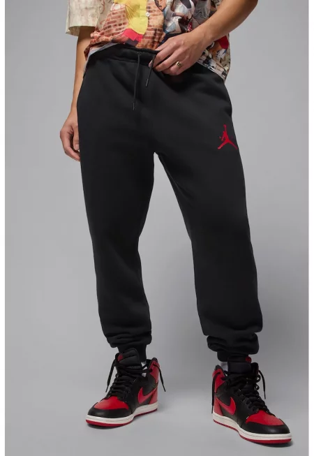 Баскетболен панталон Jumpman - Червен/Черен
