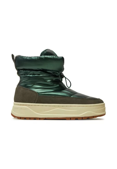 Ботуши за сняг PLS50554 Green -  Естествена кожа