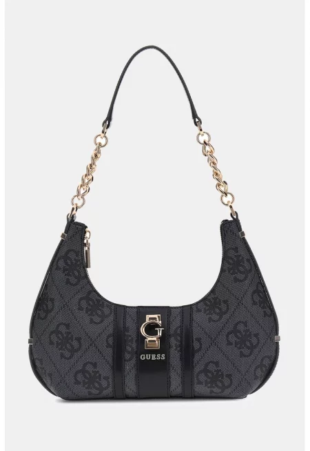 Чанта с монограм - Tъмносив