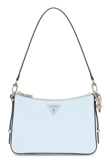 Чанта за рамо Daryna с отделяща се презрамка - Ледено синьо