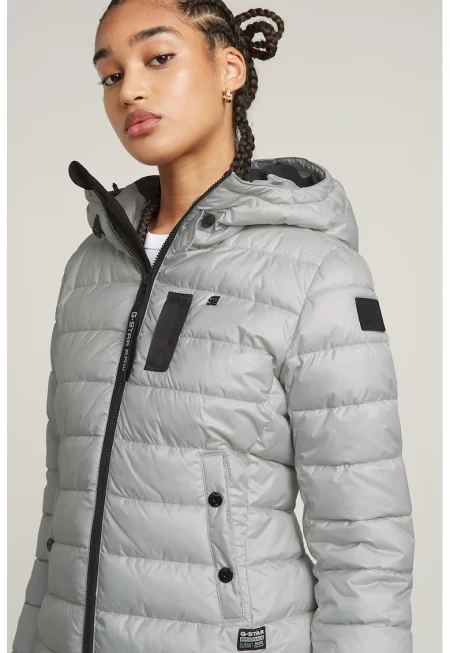 Дълго зимно яке с цип