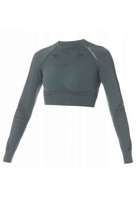 Дамска блуза  Полиамид - Сив - Сив