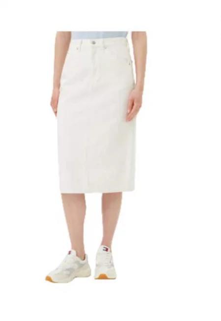 Дамска пола  памук - екрю -