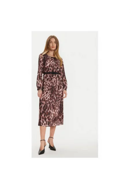 Дамска рокля - Ринасименто - 304956218 - Полиестер - Кафяв