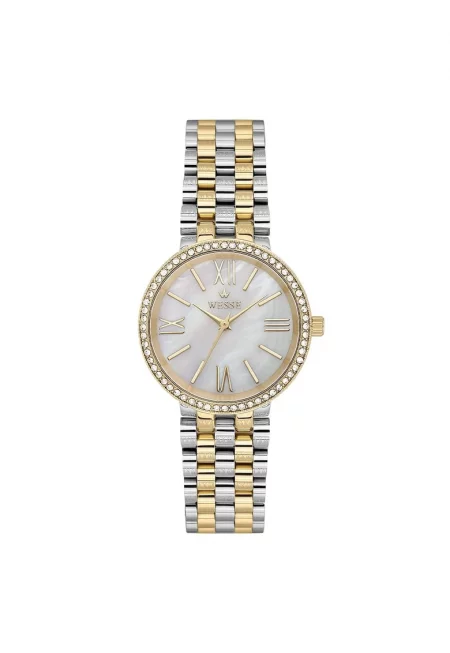 Дамски часовник  модел WWL112605 - 34мм - златист - метална каишка - водоустойчивост 5 ATM