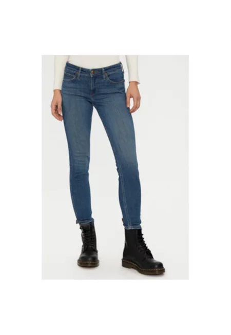 Дамски дънки -  304998294 - Памук/Лиосел - Син - Син