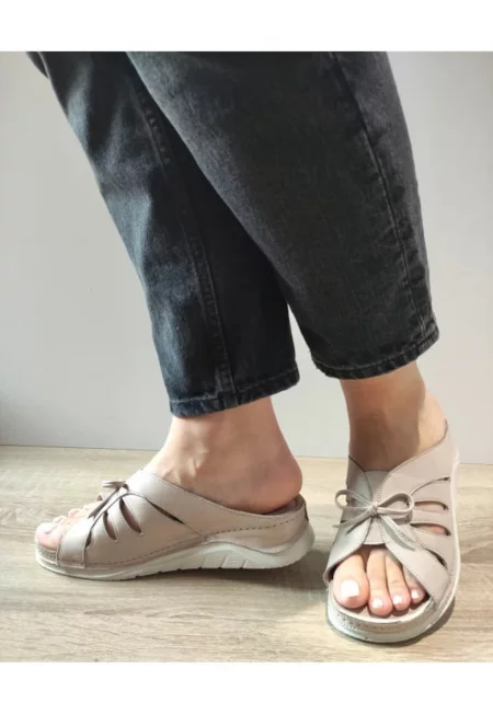 Дамски ежедневни сабо  05-6085 Бежов - Бежов