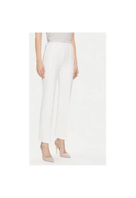 Дамски панталон -  303698553 - Памук - Бял