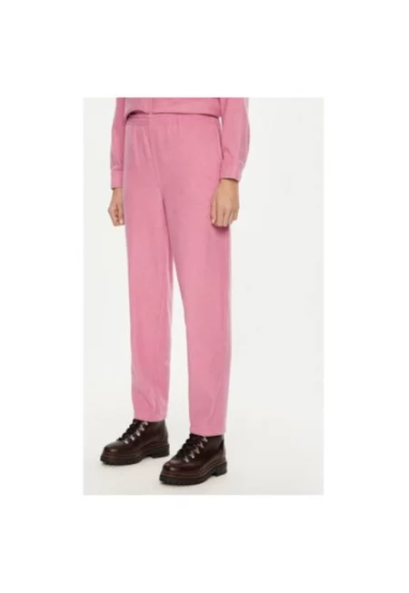 Дамски панталон -  304611087 - Памук - Розов - Розово