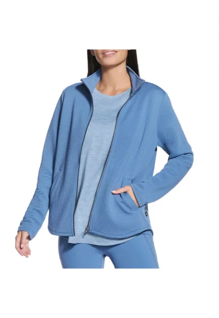 Дамски суитшърт -  The Hoodless Hoodie GoWalk Shine Jacket 862132 - Син