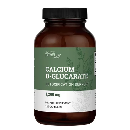 Детоксикация и хормонален баланс - Калциев D-Глюкарат, 600 mg х 120 капсули