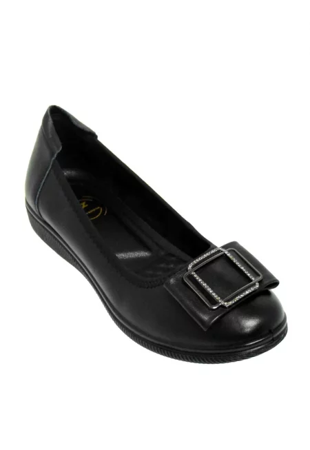 Fo109 Ежедневни дамски обувки - черни