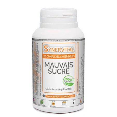 Формула за баланс на кръвната захар с гимнема, боб, маслина и сминдух, 60 капсули