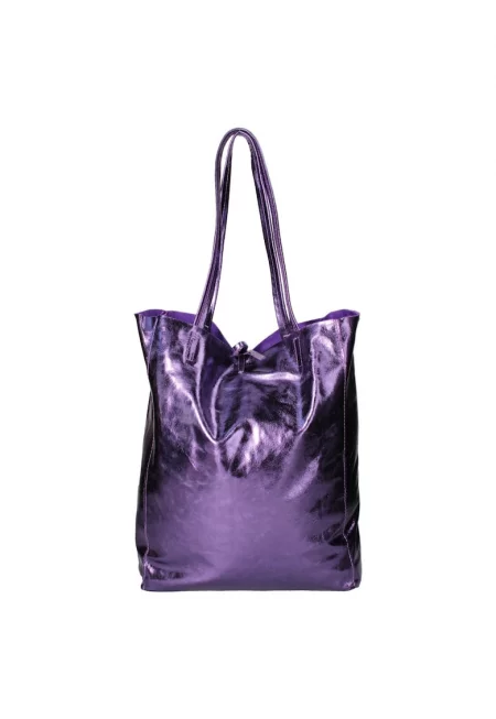 Кожена чанта 168059 тип Tote