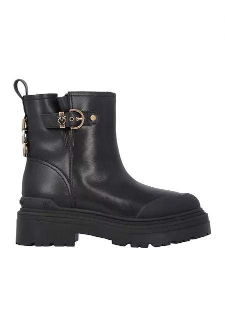 Кожени боти с еко кожа