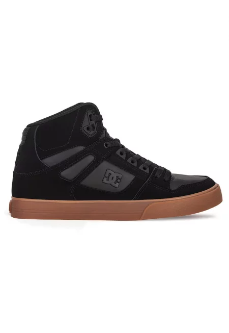 Маратонки  PURE HIGH-TOP WC ADY - естествена кожа - Черен