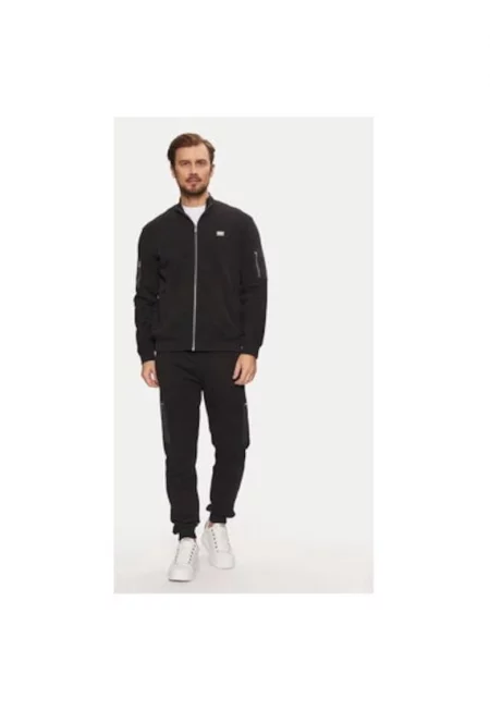 Мъжка блуза -  304612954 - Органичен памук - Черна