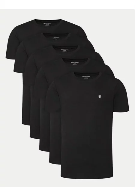 Мъжка тениска -  304907883 - Памук - Черен - Черен