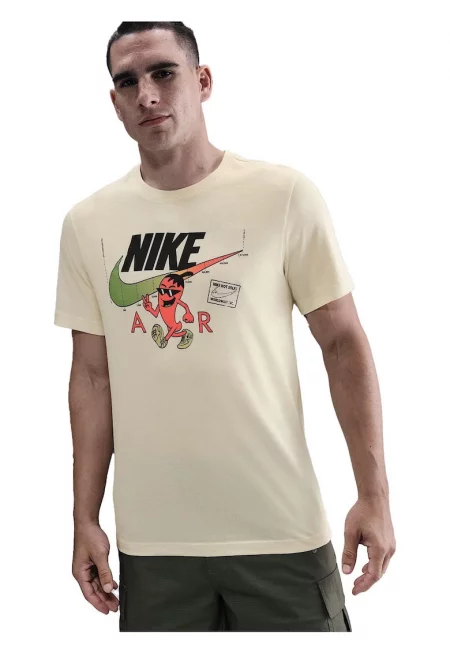 Мъжка тениска  Tee Oc Med Gfx Segb HQ9258114 - бежова