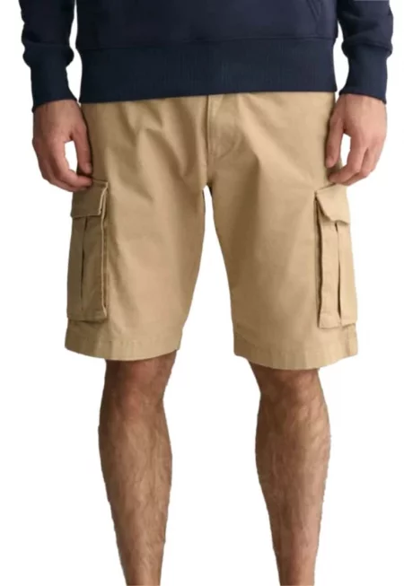 Мъжки бермуди  бежови - Бежов