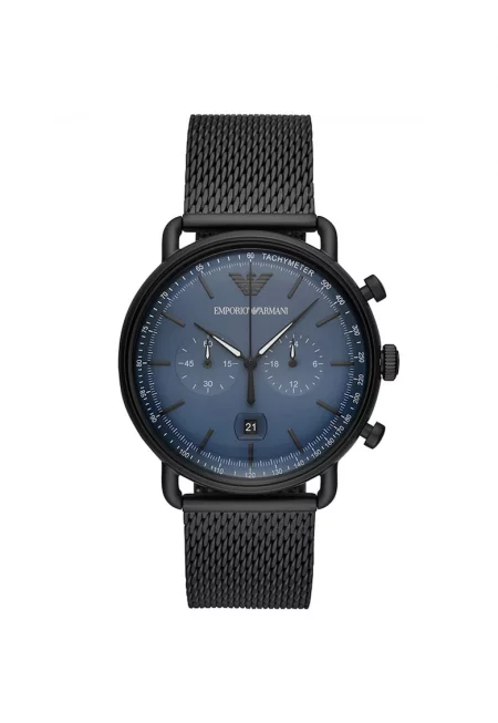 Мъжки часовник  Aviator - 1888655785 - Черен