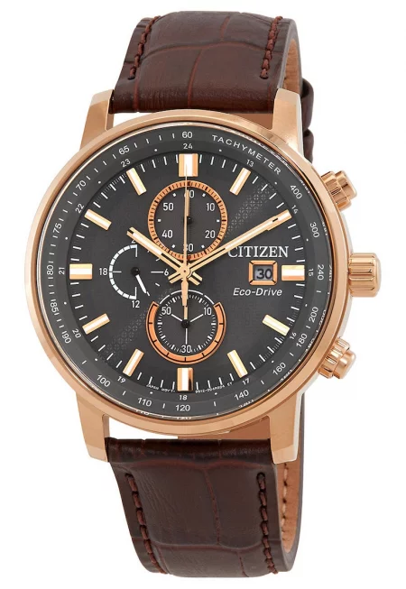 Мъжки часовник  Eco-Drive - корпус 43 мм - водоустойчивост 10 ATM - CA0843-11H
