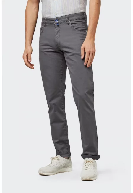 Мъжки панталони Meyer Slim 6172/07 сиви - Сив