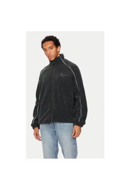 Мъжки полар -  304489198 - Полиестер - Черен