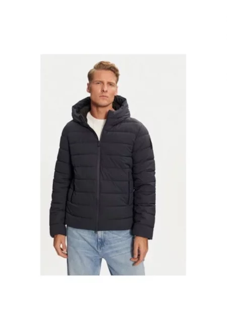 Мъжко яке -  304198809 - Полиестер/Еластомер - Син