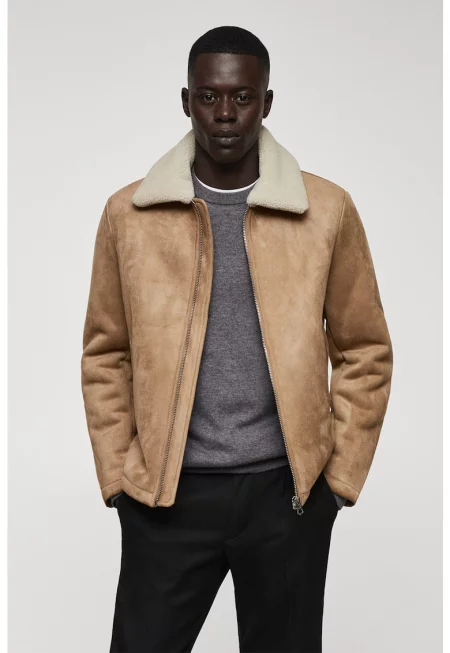 Палто Martin от еко кожа