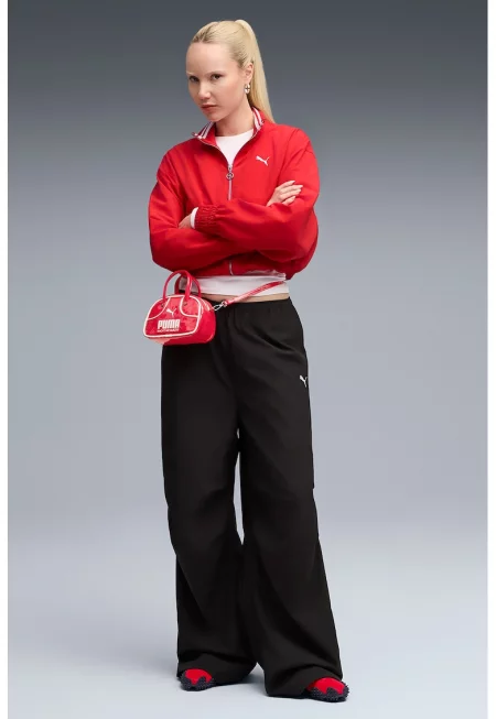 Панталон ESS с висока талия и рюш