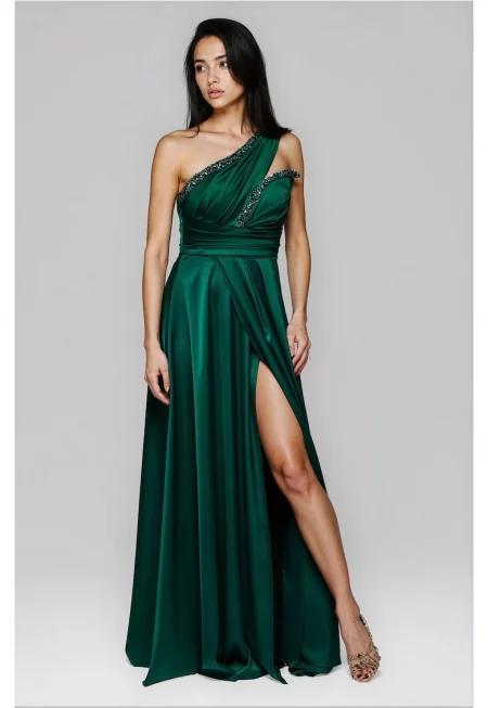 Рокля  LA-OM-DLR252 - Maxi - Вечерна