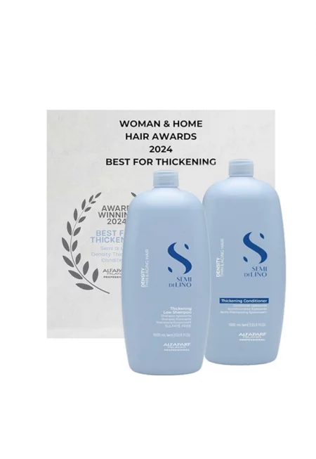 Semi di Lino Density Thickening пакет за тънка коса - шампоан 1000 мл + балсам 1000 мл