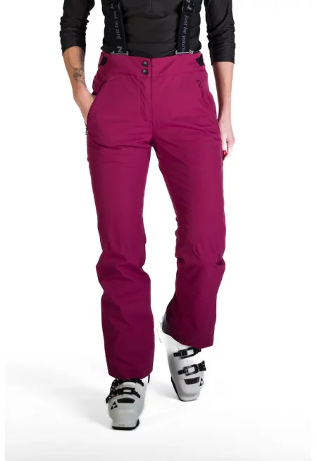 Ски панталон с тиранти - Черен -