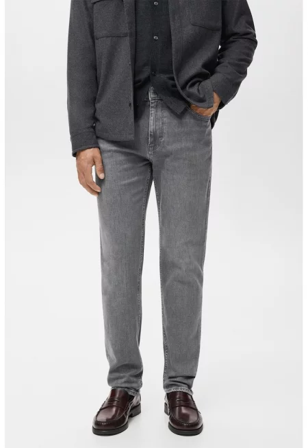 Слим дънки с миди талия