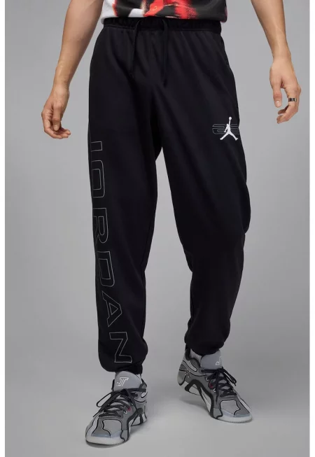 Спортен панталон с връзки - Черен