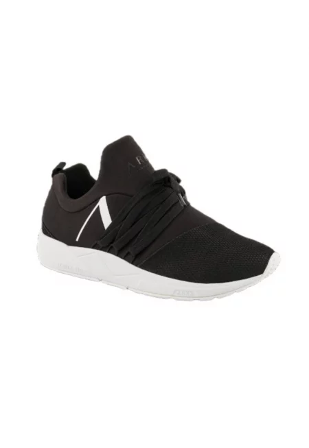 Спортни обувки  черни - от текстил - Черен