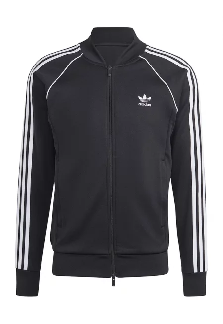 Суитшърт с цип и лого