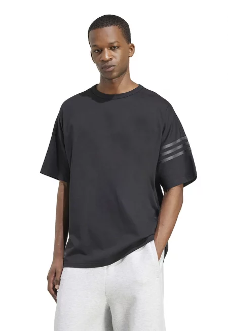 Свободна тениска с паднали ръкави