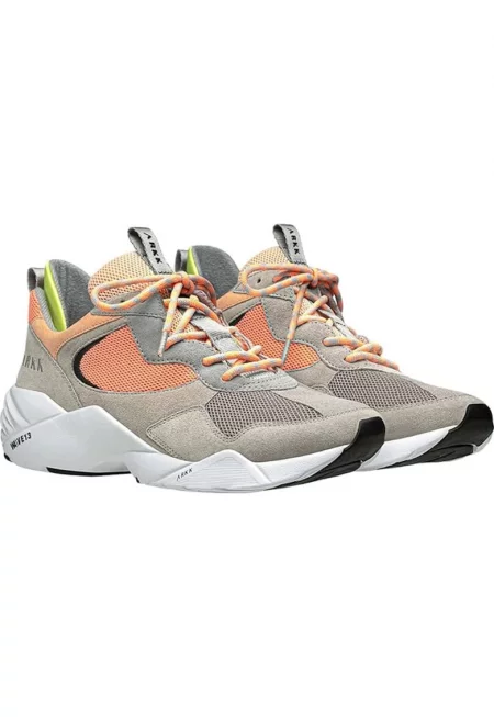 Текстилни дамски обувки  сиви - Сив