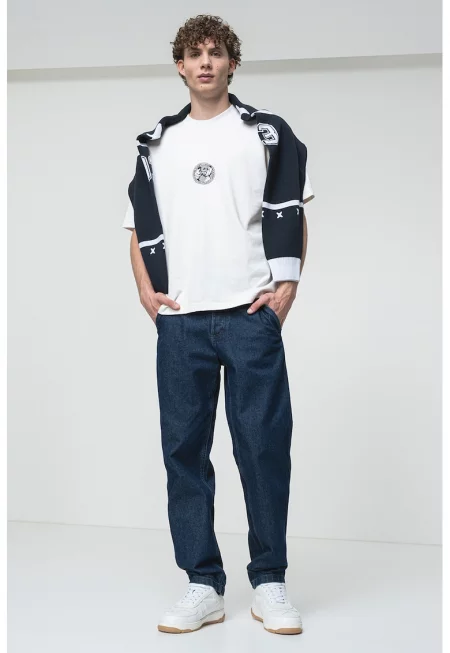 Тениска Dwresto с овално деколте