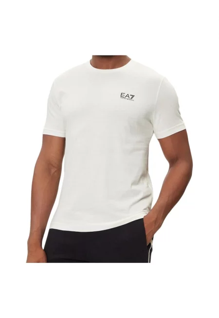 Тениска  EA7 Train Core Id SS25 49481 - Светло бежово