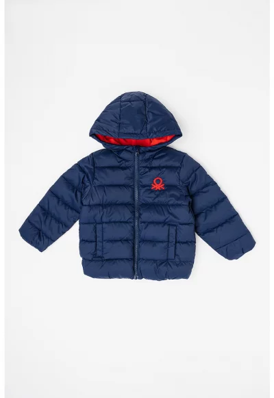 Зимно яке с качулка и лого