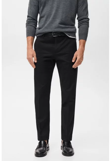 Чино панталон със средновисока талия