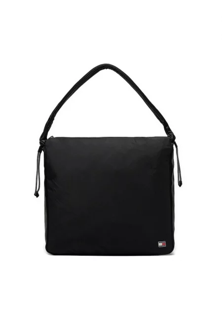 Дамска чанта  черна - плат