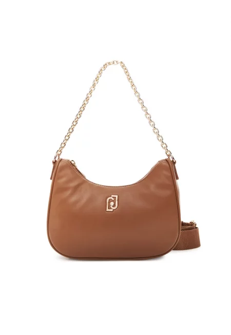 Дамска чанта  Suede 81140 Hobo - бежов цвят - размери 30x40cm