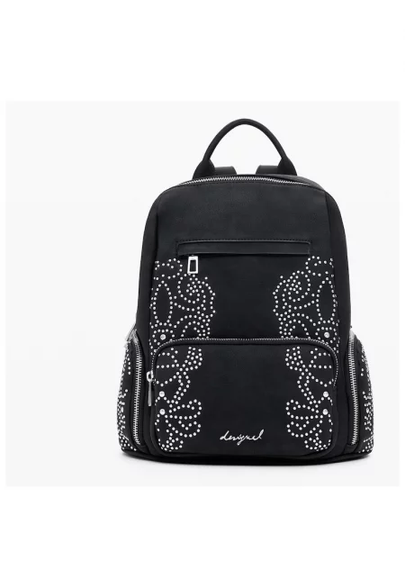 Дамска черна раница 25WAKP35