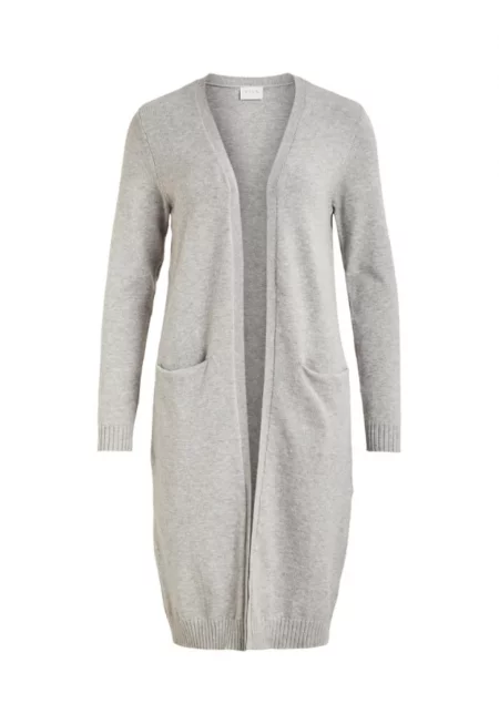 Дамска жилетка  302587308 Вискоза - Сив