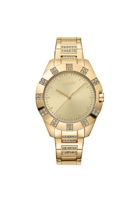 Дамски часовник  модел DK1L019M0035 - стомана - 5 ATM - златист - 36мм