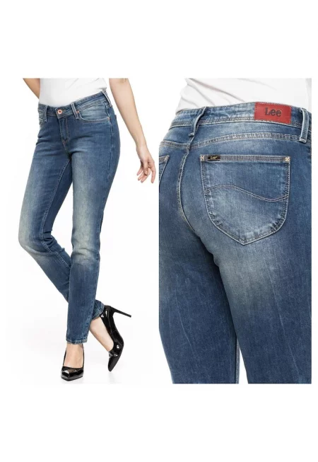 Дамски дънки -  Emlyn - 106-43 - Памук - Дълги - Стандартна кройка - Дънкови - W25-L33 US - Сини